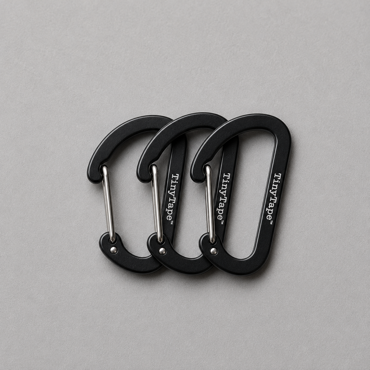 3-pack Tiny Carabiners
